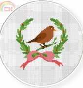 Daily Cross Stitch Laurel Bird