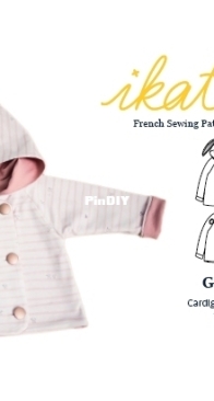 Ikatee - Grandourse Cardigan - Sizes 2mo-4y