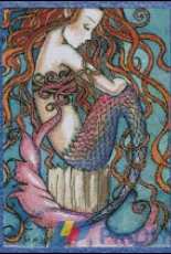 HAED HAEMH 044 QS Dreaming Mermaid by Molly Harrison