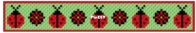 Two Magic Pixels - Ladybug And Flowers Scarf