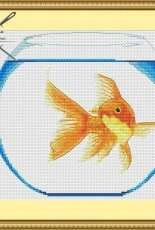 Glert Stitch - Gold Fish by Valentina Svetlova - Free