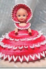 Miss Lyubava - Dress and Hat for doll Shelly - Russian