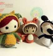 Wu Me Design - Dragon Panda and Fox