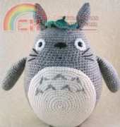 Lucy Ravenscar- Grey Totoro Amigurumi - English- Free
