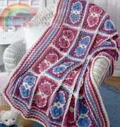 Never-Ending Love Baby Afghan by Rosalie DeVries