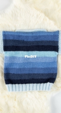 Blueberry Buckle Sweater by Allison Griffith-Free