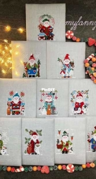 Myfanny Designs - Santas Collection complete XSD
