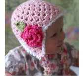 The Lovely Crow - Sugar and Spice - Elizabeth Alan - Earflap Beanie Hat
