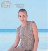ROWAN-Coral Top by Kim Hargreaves