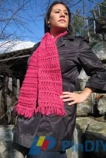 Roman Princess Scarf by Gina House /Sleepy Eyes Knits: Dreamscape-Free