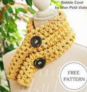 Mon Petit Violon - Bobble Cowl 2- Free