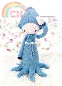 Lalylala - Lydia Tresselt - Oleg the octopus - Pieuvre Oleg - French
