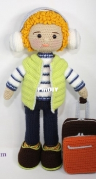 Leto Dolls Crochet - Maria Sanchez - Dan -  English and Spanish