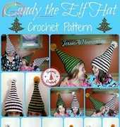 Jessie At Home - Jessie Rayot - Candy the Elf Hat - Free