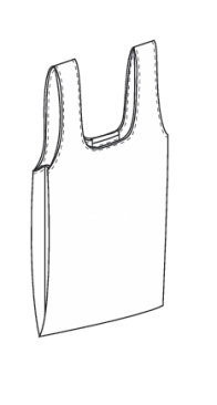 Dudua - Bibi Carol - Bossa Plegable - Foldable Bag - Catalan