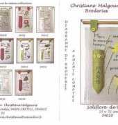 Christiane Malgouris Broderies 34010 Soliflore de Mars