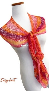Clarissa shawl by Petra Breakstone - Free
