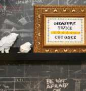 Subversive Cross Stitch - Measure Twice, Cut Once - Free