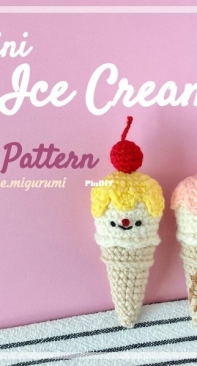 Anne.migurumi - Anne Wang - Mini Ice Cream - Free
