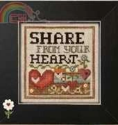 Stoney Creek Pattern Of The Month Series PM803 January 2015 - Share from your Heart