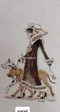 Woman with dog