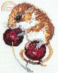 Dimensions 2001 Ginger Mouse with Cherry