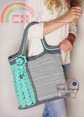 RAKJpatterns- Kristi Simpson - Seaglass Tote