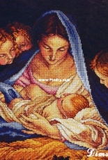 Janlynn 023-0530 Madonna and Angels PCS