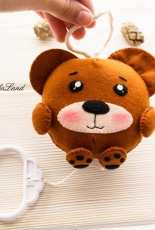 Beembo Land - Bear Felt Pattern - Russian