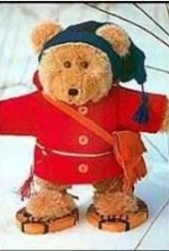 Canadian Living Magazine-Bonjour, Im Beau Bear by Renee Schwarz-Free