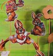 Easter Bunnies in plastic canvas 1 from Kram z Robótkami 1/2007 Special addition. Easter XSD
