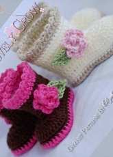 The Lovely Crow - Elizabeth Alan - Baby Sugar and Spice Boots