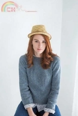 Brooklyn Tweed Wool People Vol.8 Gable Round-Yoked Pullover by Hannah Fettig