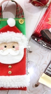arTÊ-lie Artesanatos - Bruno Nascimento - Christmas Chocolate Packaging - Portuguese - Free