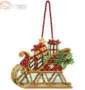 Dimensions 70-08914 Sleigh Ornament