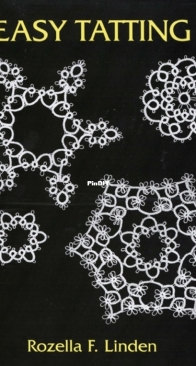Dover Publications - Easy tatting - Rozella F. Linden