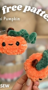 Crochet by Janina - Mini Pumpkin - Free
