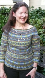 Out of the Blue Pullover by Varian Brandon-Free