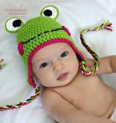 Rischandmade frog hat