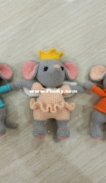 Amigurumi mouse
