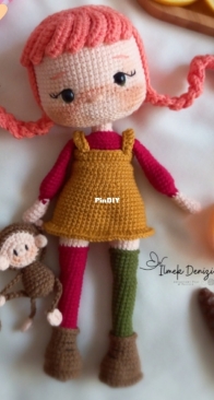 İlmek Denizi - Beyza Gülsen - Pippi and Little Monkey