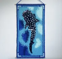 Tybailie - Ty - Whale Shark Tapestry