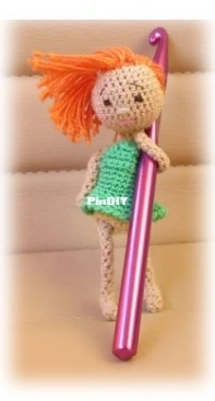 Ami Toys Handmade - Ami Design - Yevheniia Mashkovska - Tynie Doll 9cm