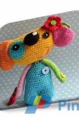 Magic with Hook and Needles - Vendula Maderska - Rainbow Doggie - German - Translated