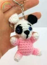 Lonemer Creations - Mariana Wilson - Keyring Puppy - short ears - free