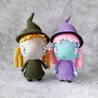Momzombiedoll - lelinypechenki - Olga Kovaleva - Ольга Ковалева - Little Witch - Ведьмочка - Russian