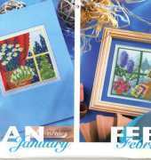 Cross Stitcher UK - The Gardening Year 1999 calendar