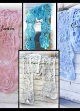 Crochet Garden - Lisa Naskrent - Winter Goddess Scarf Collection