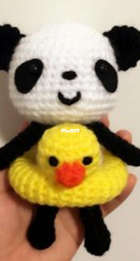 Zhen Jin - Panda With Ducky Floatie - Free