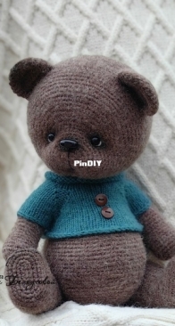 Tatyana Belousova - Татьяна Белоусова - Teddy Bear Timosha - Медвежонок Тимоша - Russian